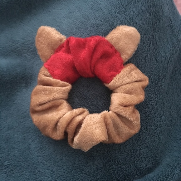 handmade Accessories - Winnie the Pooh Scrunchie Hair tie